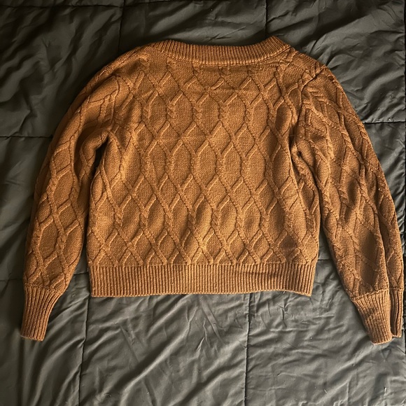 Perfect chic brown Shein sweater size M fits true to size - Picture 2 of 4